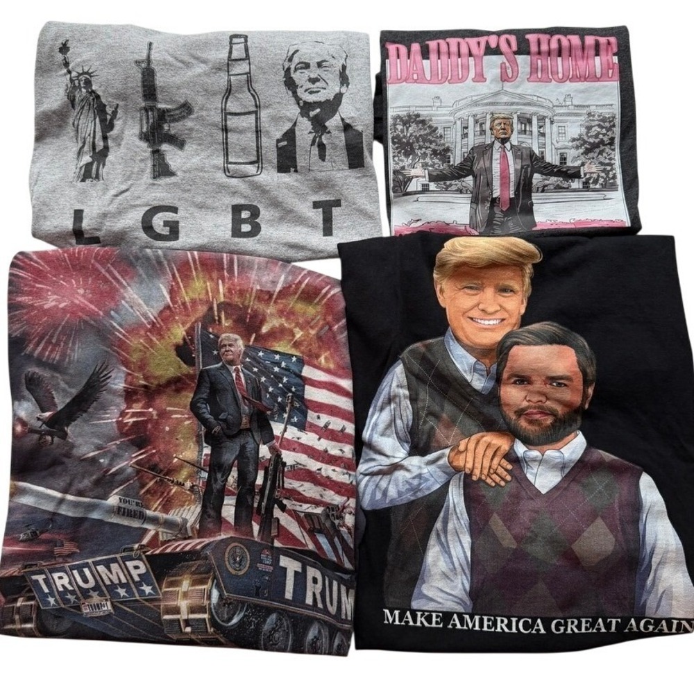 Trump‎ Tees - Lot of 4